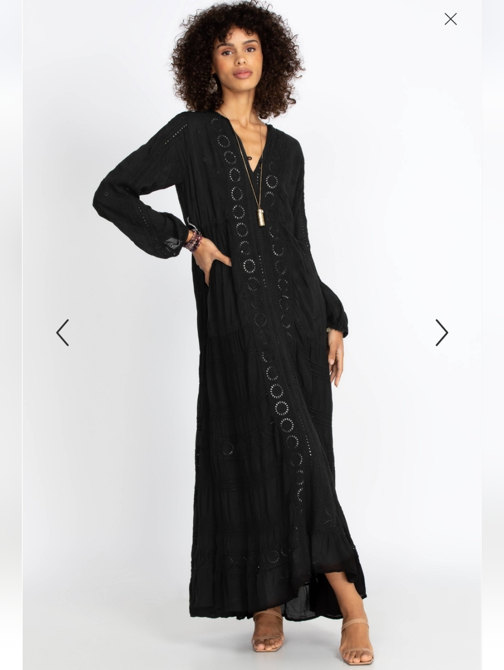 Johnny Was Mercury Dress Size L - Picture 2 of 16